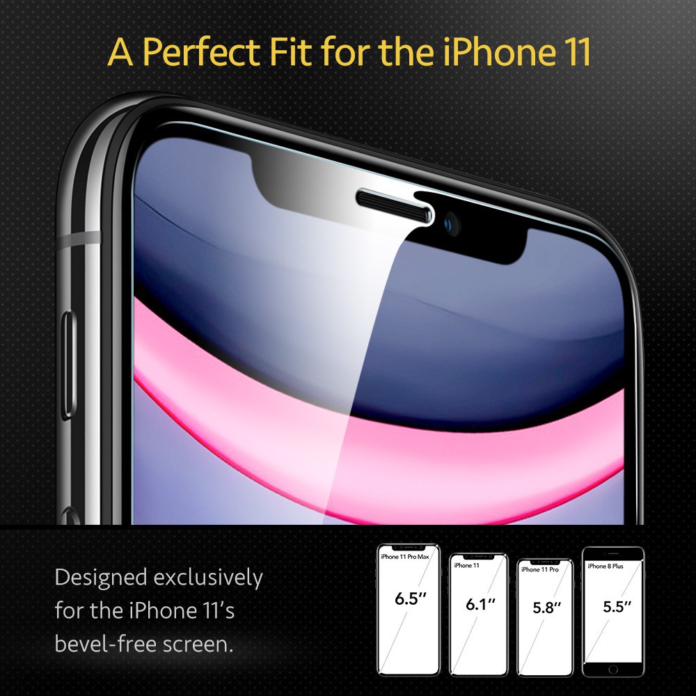 Kính Cường Lực ESR Kèm Khung Gắn Dễ Lắp Đặt Tiện Dụng Cho iPhone 11 Pro 5.8 Inch