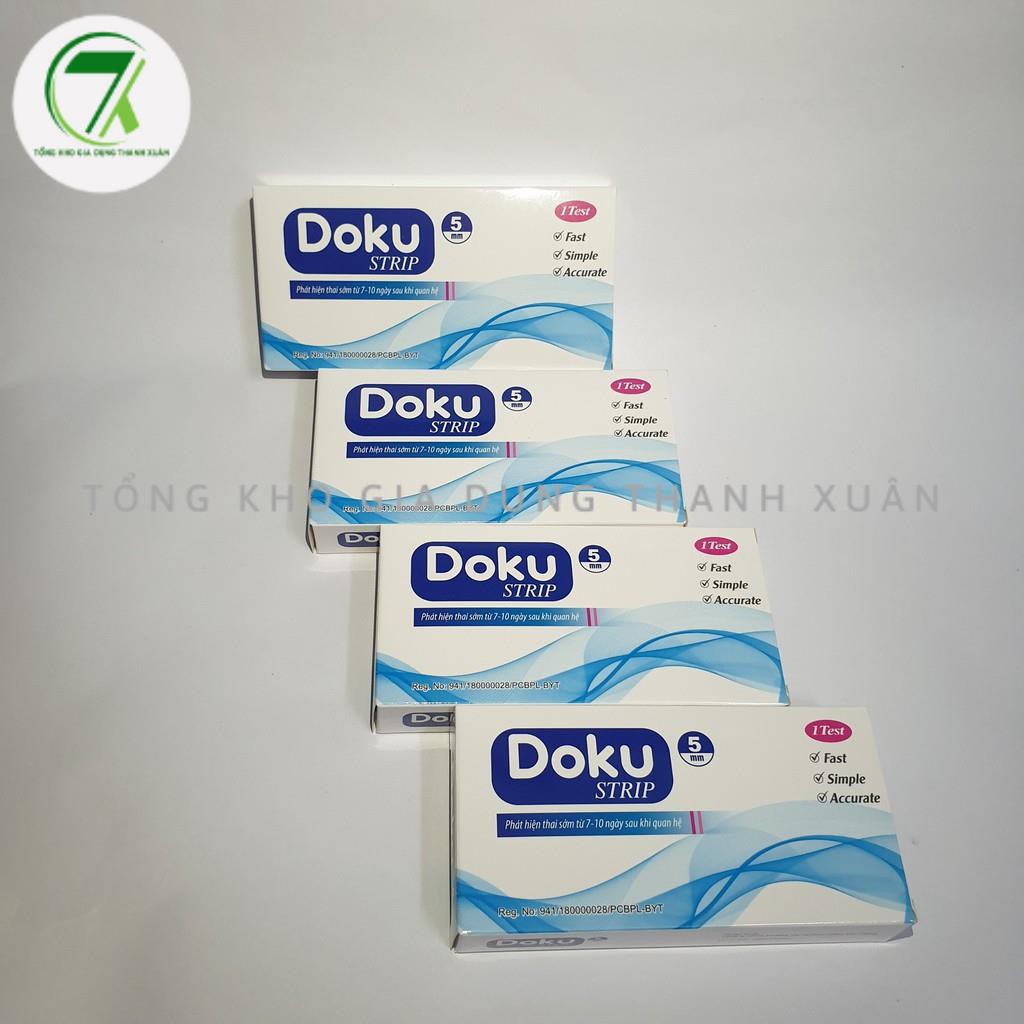 Que thử thai DOKU STRIP nhanh, chính xác - Che tên sản phẩm khi giao hàng