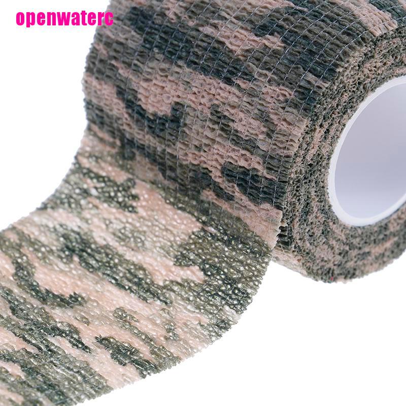 1 Cuộn Băng Dính Ngụy Trang Ngụy Trang Săn Bắn Chống Nước 5Cm X 4.5M
