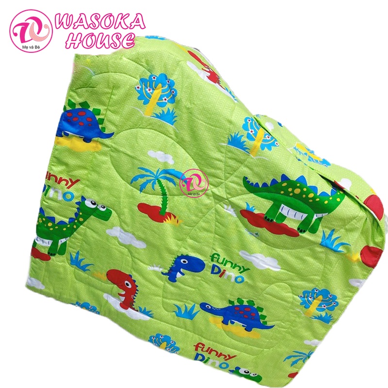 Chăn mền cho bé cotton Thắng Lợi 75x95cm, mềm mát, thấm hút mồ hôi tốt, nhiều họa tiết hoạt hình thân thuộc gần gũi