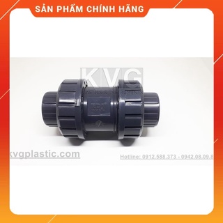 Van bi-1 chiều-2 đầu rắc co-nối keo