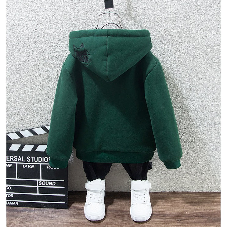 ÁO nỉ lót lông HOODIE cho bé RIOS