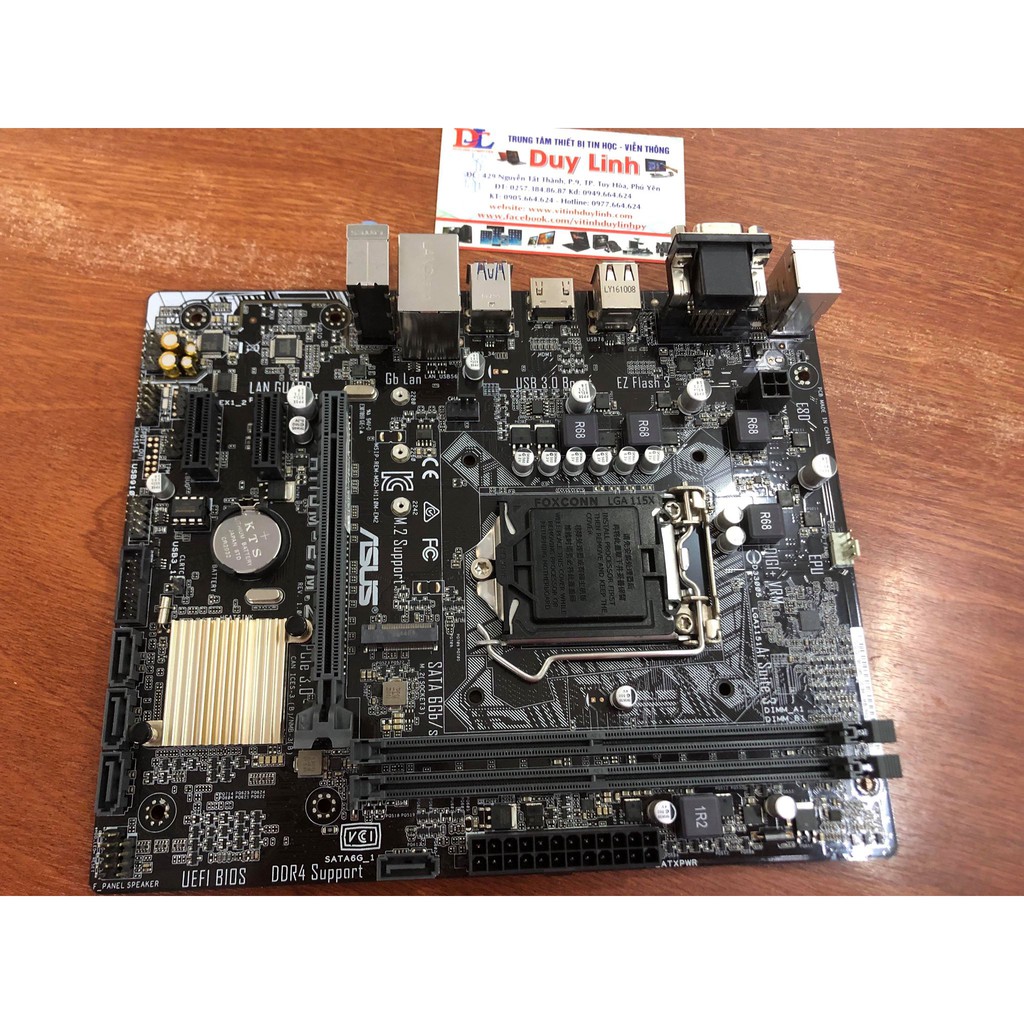 Main ASUS H110M-V đẹp ngon lành