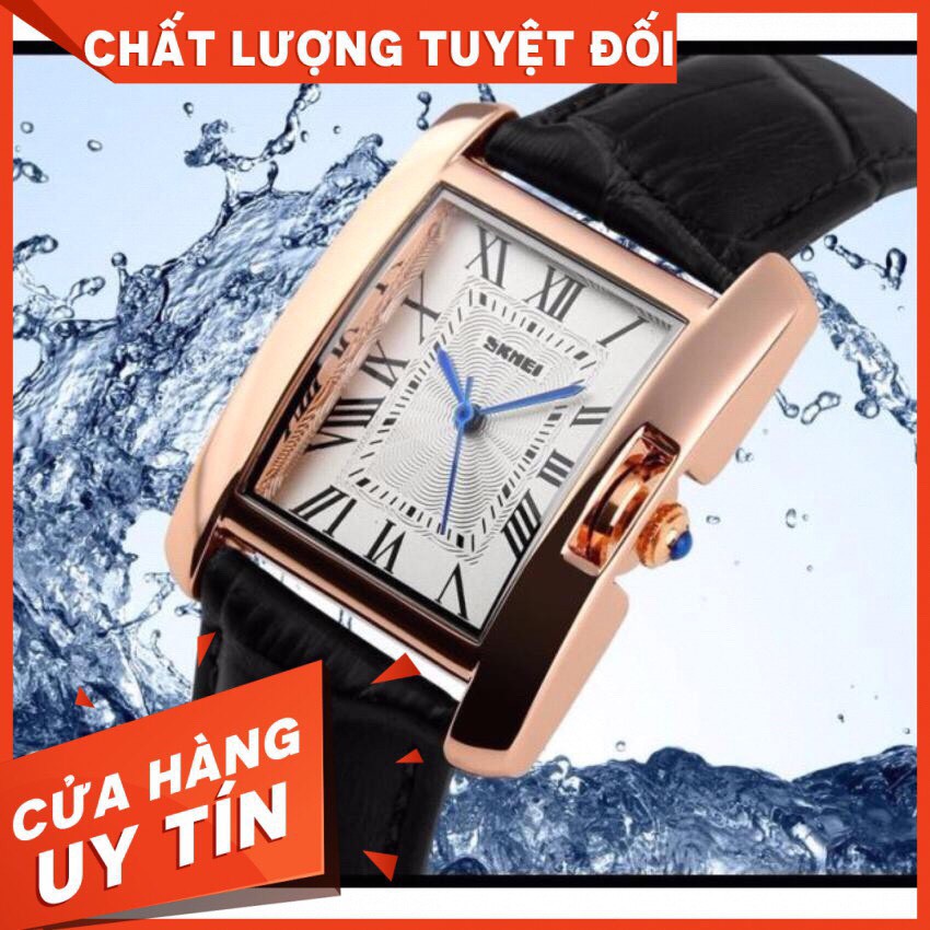 Đồng hồ nữ SKMEI SK1 dây da cao cấp phong cách trẻ trung nữ tính