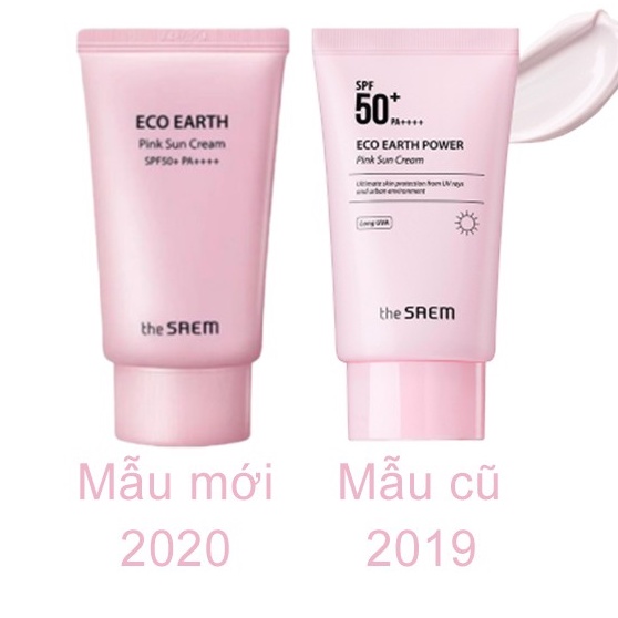 Kem Chống Nắng The Saem Màu Hồng SPF 50+ PA++++