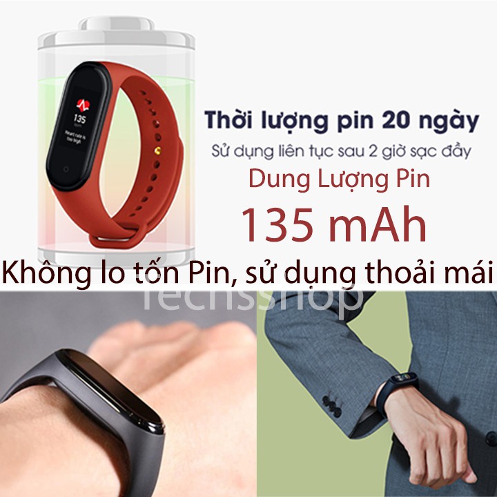 Vòng đeo tay thông minh Xiaomin MiBand 4