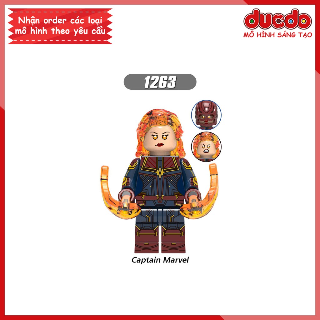 Minifigures siêu anh hùng End Game - Đồ chơi Lắp ghép Xếp hình Mô hình Mini Iron Man EndGame Xinh 0258