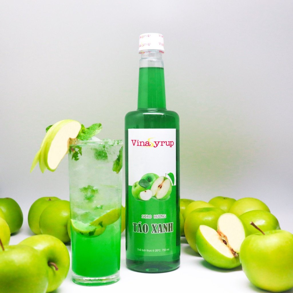 [Hàng Cao Cấp Loại 1]Siro Vina Syrup Chai 750ml - Syrup Làm Trà Trái Cây Đủ Các Mùi Vị