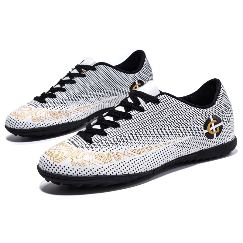 Giày Bốt Đá Bóng TACTO II FG / AG Màu Đen Cá Tính Cho Nam