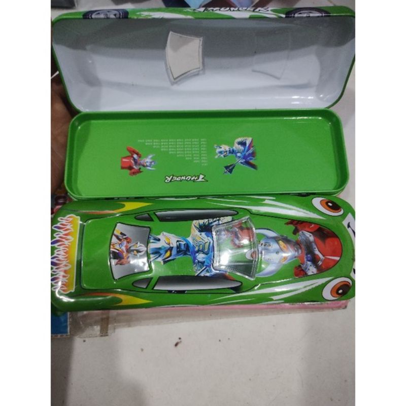 Hộp bút sắt hình ô tô loại lớn