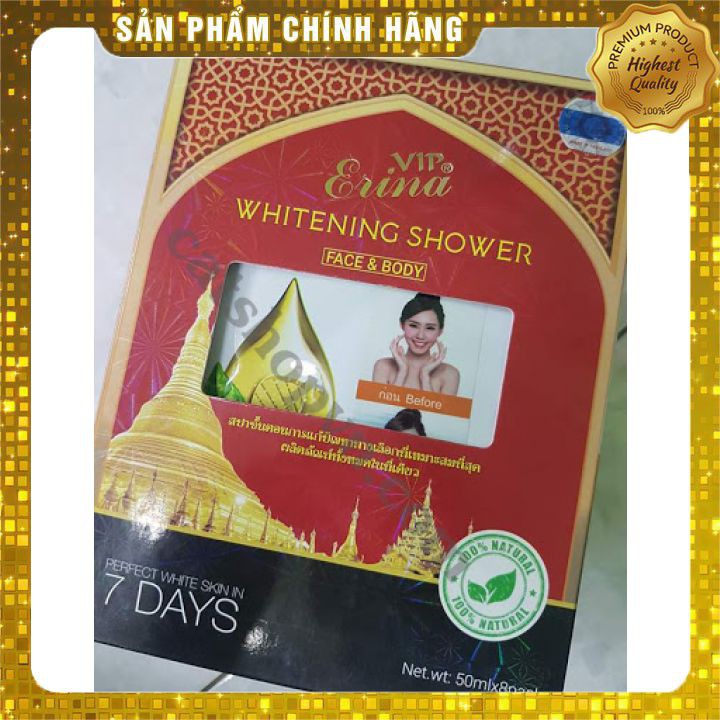 Kem ủ tắm trắng mặt 🍀 CHÍNH HÃNG 🍀 Kem Mặt Vip Erina 7 Days giúp mờ nám sáng da an toàn, da trắng tự nhiên khoẻ mạnh | BigBuy360 - bigbuy360.vn