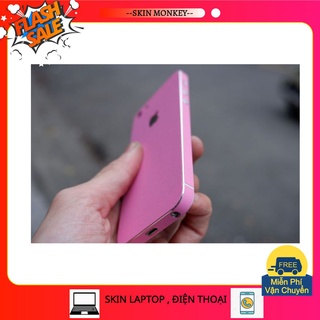 Miếng dán skin iphone 5/5s/5se full viền nhũ kim bling bling