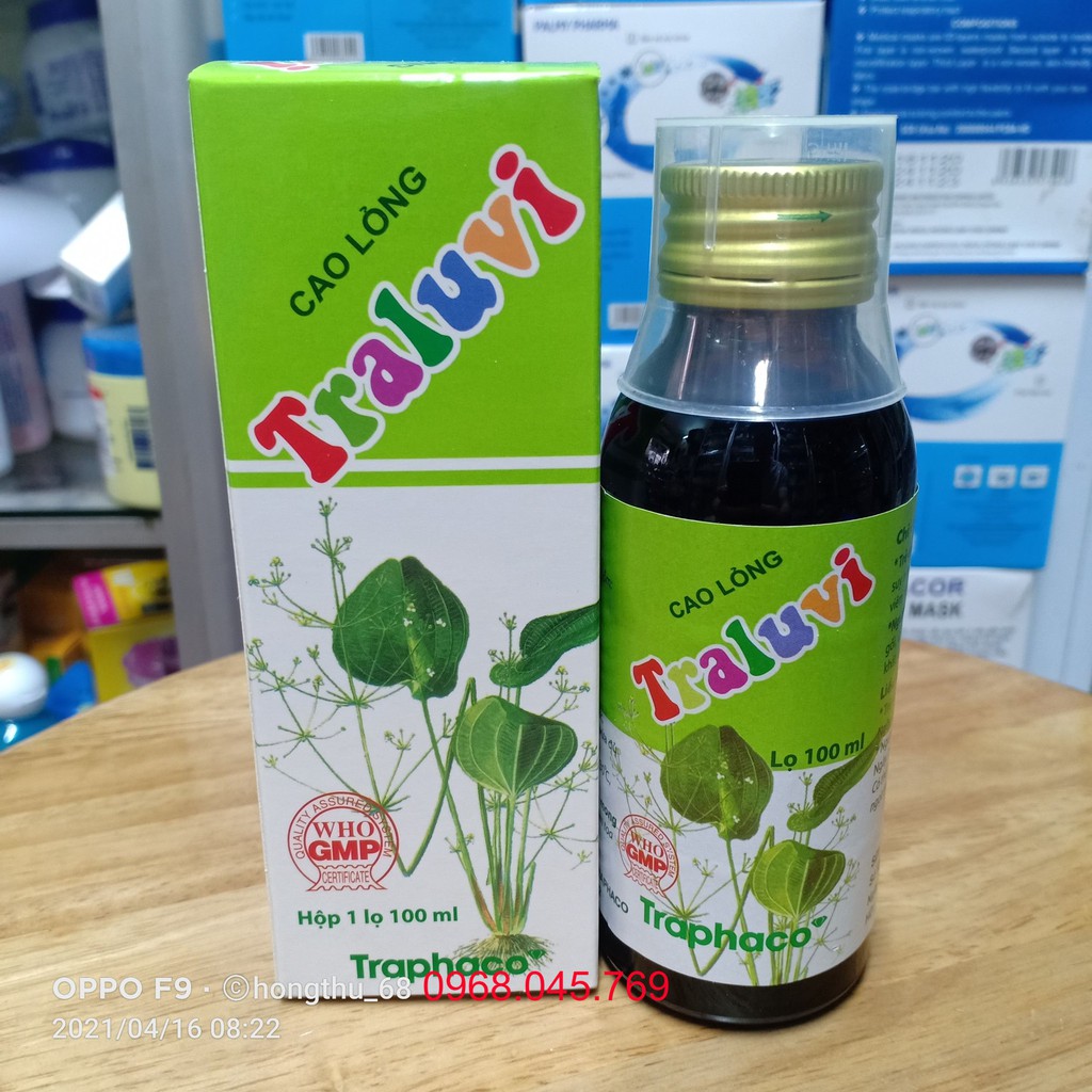 TRALUVI chai 100ml