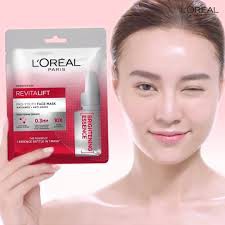 Loreal - Mặt nạ giấy dưỡng chất cô đặc L'Oreal Paris Revitalift Pro-Youth Face Mask 30g