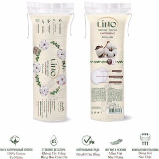 Bông tẩy trang cao cấp LINO của Nga