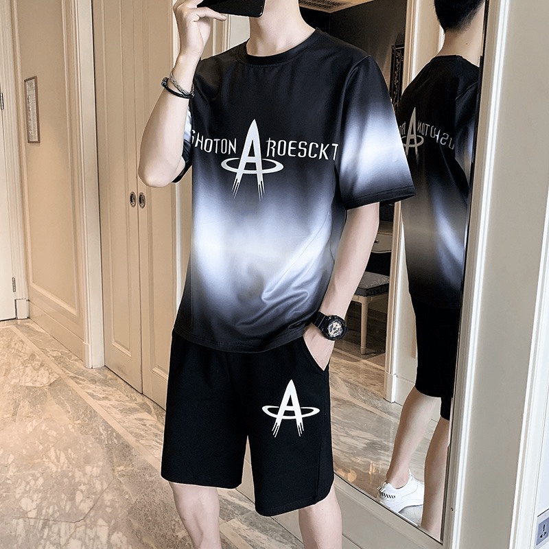 Đồ Bộ nam A loang màu chất thun lạnh cao cấp