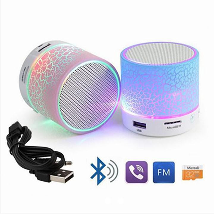 Bán Loa Mini Bluetooth với Đèn Led Nháy Theo Nhạc Siêu rẻ