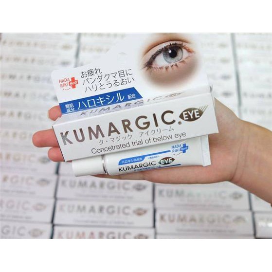 ( Viền xanh ) Kem Mắt Kumargic Eye Hỗ Trợ Giảm Quầng Thâm & Bọng Mắt 20g | BigBuy360 - bigbuy360.vn