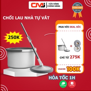 Chổi lau nhà tự vắt thông minh, chổi tách nước bẩn tròn xoay 360 độ MOP K9 thế hệ mới