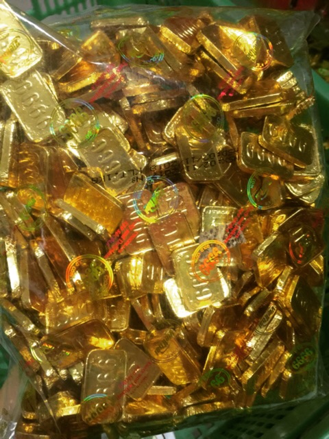 [FREESHIP 99K TOÀN QUỐC 🌼100g Chocolate đồng tiền thỏi vàng 9999 thơm ngon béo!!!