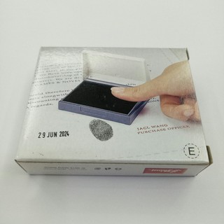 [CHÍNH HÃNG]Khay mực lăn tay Shiny SM-1 (Màu mực: Xanh, đỏ, đen)