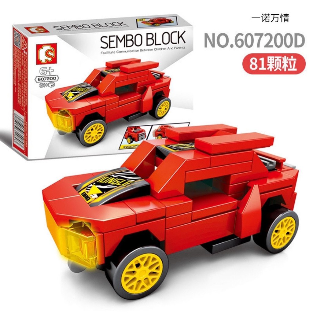 HOT WHEELS Bộ Đồ Chơi Lắp Ráp Lego Xe Hơi Đua Mini Cho Bé