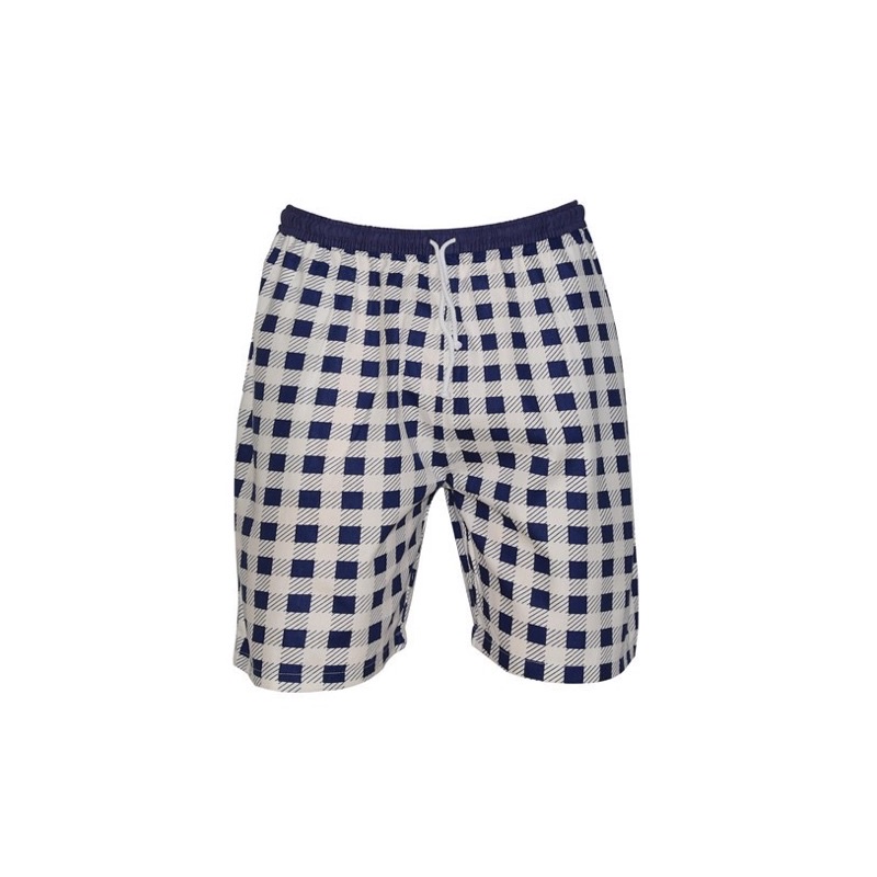 Quần short nam phối lưng thun hometex