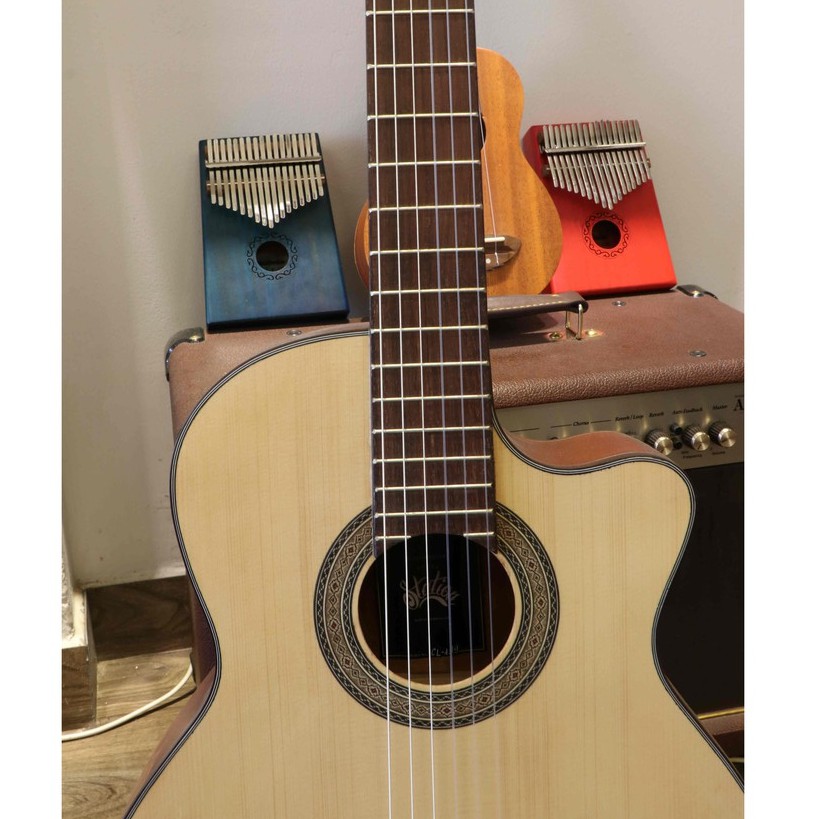 Đàn Guitar Classic CL-199 Gỗ Nguyên Tâm - có ti chỉnh kèm phụ kiện