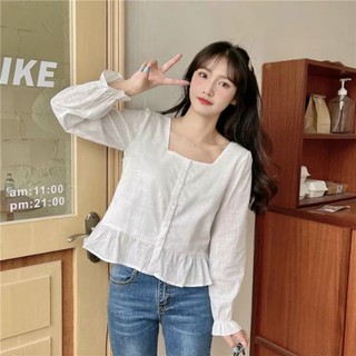 Áo somi bèo phom croptop
