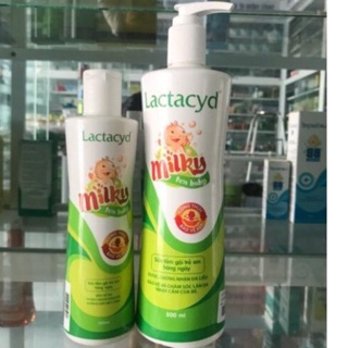 Sữa Tắm gội trẻ em  Lactacyd milky 250ml-500ml