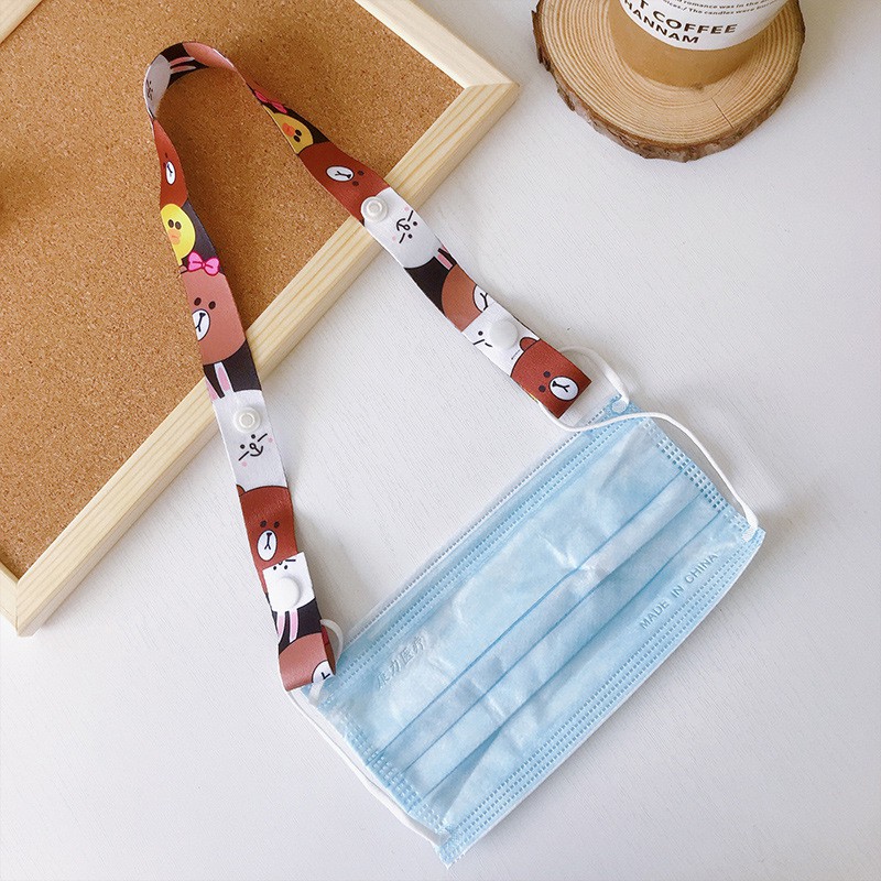 (Hàng Mới Về) Dây Đeo Khẩu Trang Điều Chỉnh Linh Hoạt Tiện Dụng