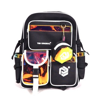 Balo tibi hologram phản quang nam, nữ chống nước, balo hologram kim tuyến 653cnd