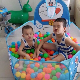 Lều doreamon + 100 bóng cho bé