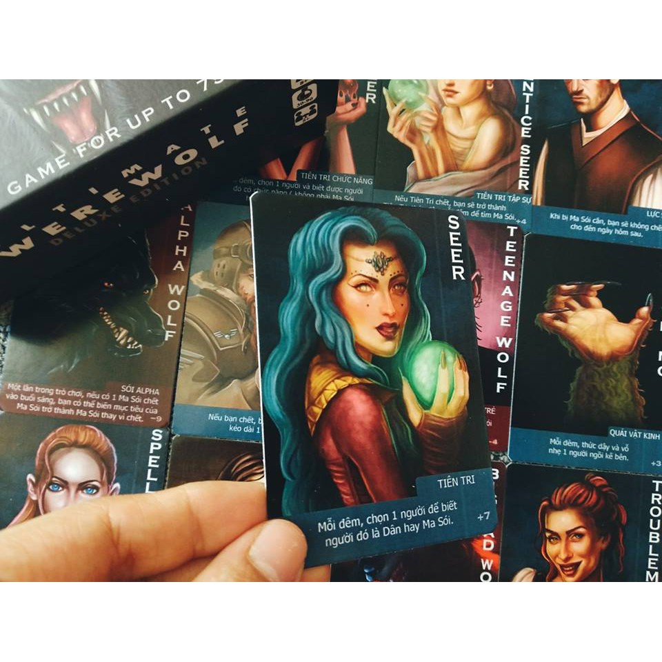 Ma Sói Ultimate Deluxe  phiên bản hơn 90 nhân vật - Full mở rộng