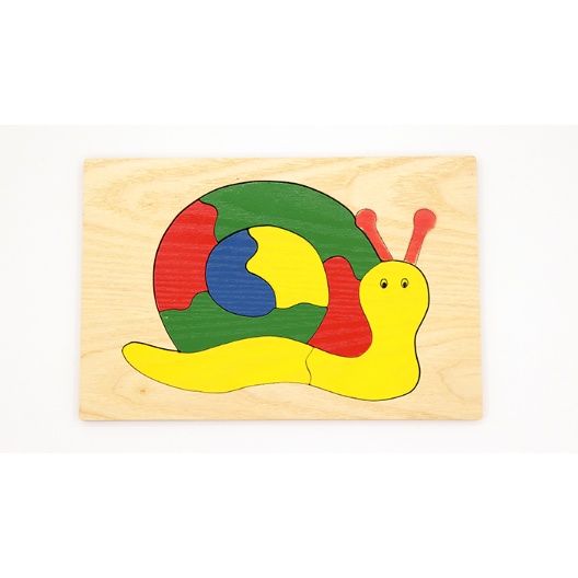 Trang ghép động vật bằng gỗ