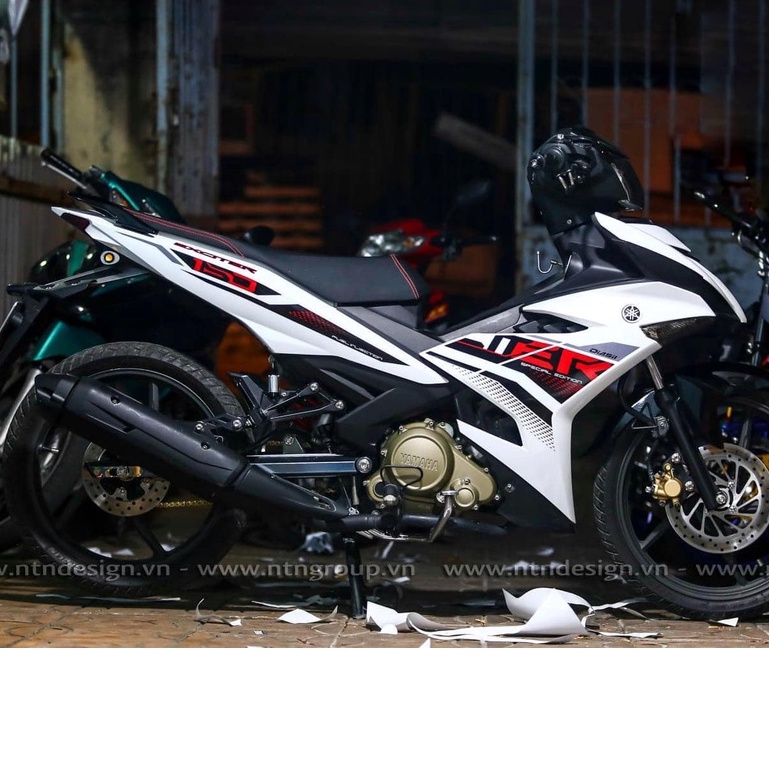 Tem Rời Yamaha Exciter 150 2021 Trắng Đỏ
