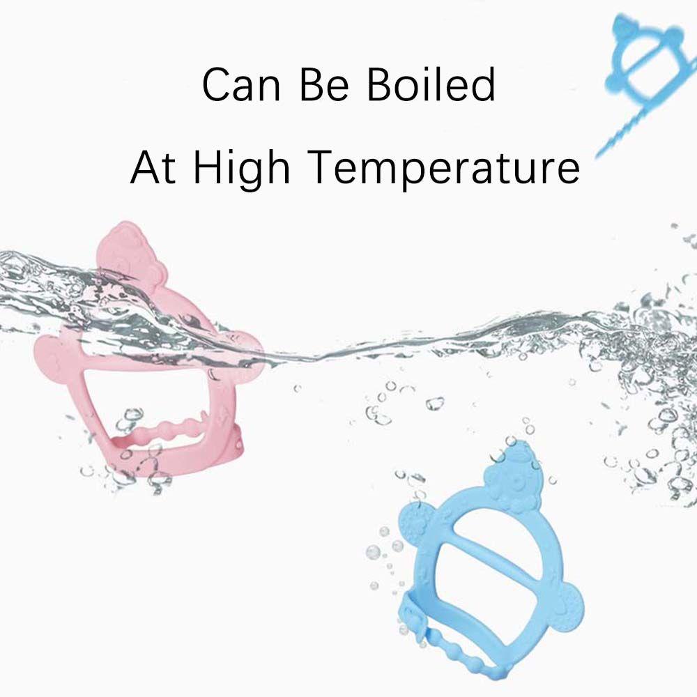 Dụng Cụ Ngậm Mọc Răng Bằng Silicone Chống Ăn Mòn Dành Cho Bé Sơ Sinh 1 Tuổi