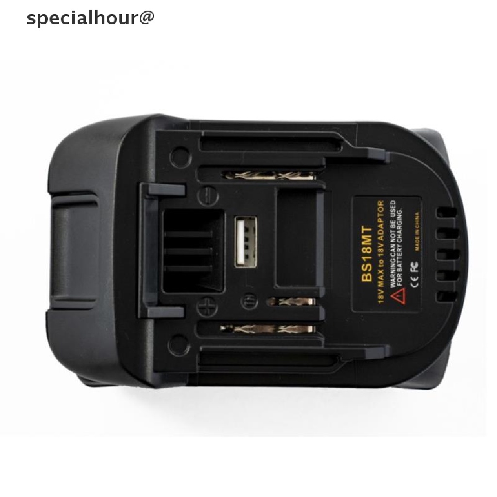 Bộ Chuyển Đổi Pin USB BS18MT Cho Bosch 18V BAT619G / 620 Makita 18V BL