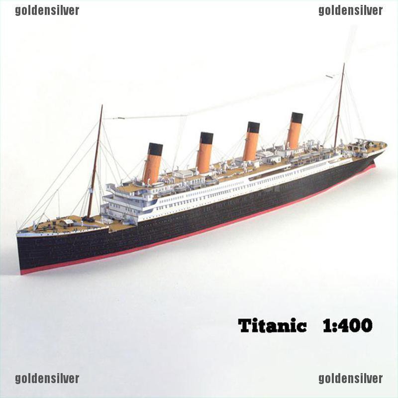 Mô Hình Tàu Titanic 3d Bằng Giấy Tỉ Lệ 1: 400