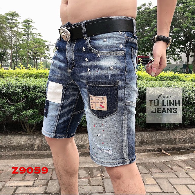 Quần Bò Ngố Nam Khoá Lệch [ Sale Sốc ] Ảnh Thât | BigBuy360 - bigbuy360.vn