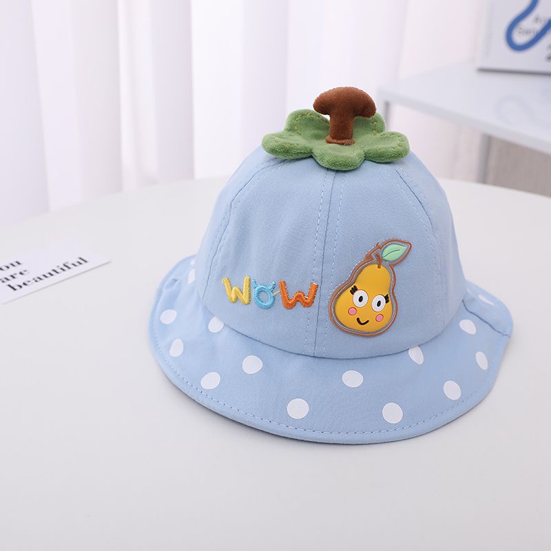 Nón Tai Bèo Chống Nắng Họa Tiết Chấm Bi Dễ Thương Cho Bé