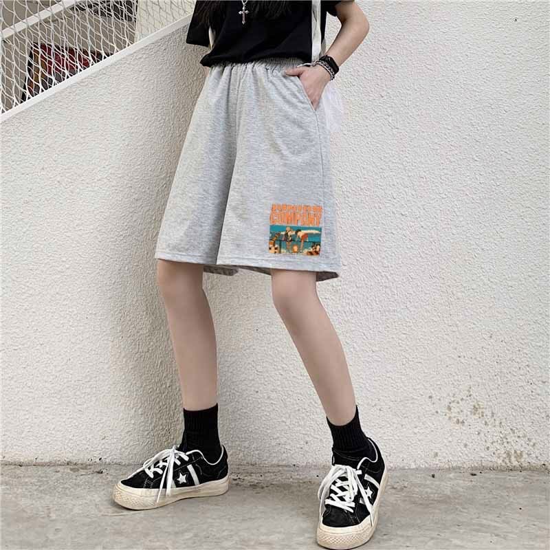 Quần Short da cá Thêu JUNIOR COMPANY unisex