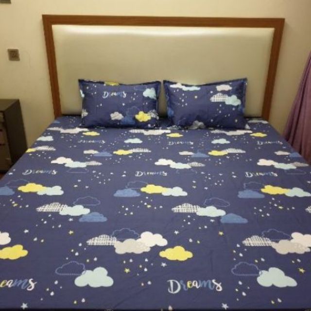 Ga  chống thấm GOODMAMA 100% vải cotton thoáng mát cho bé