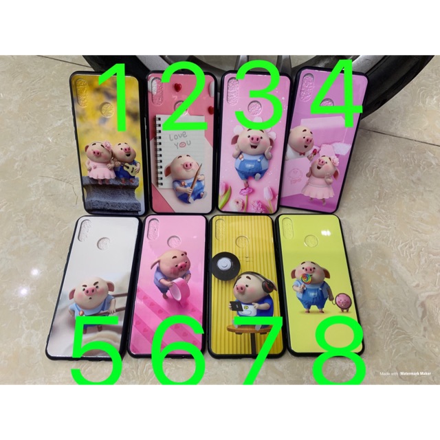 Ốp lưng huawei nova 3i heo dễ thương