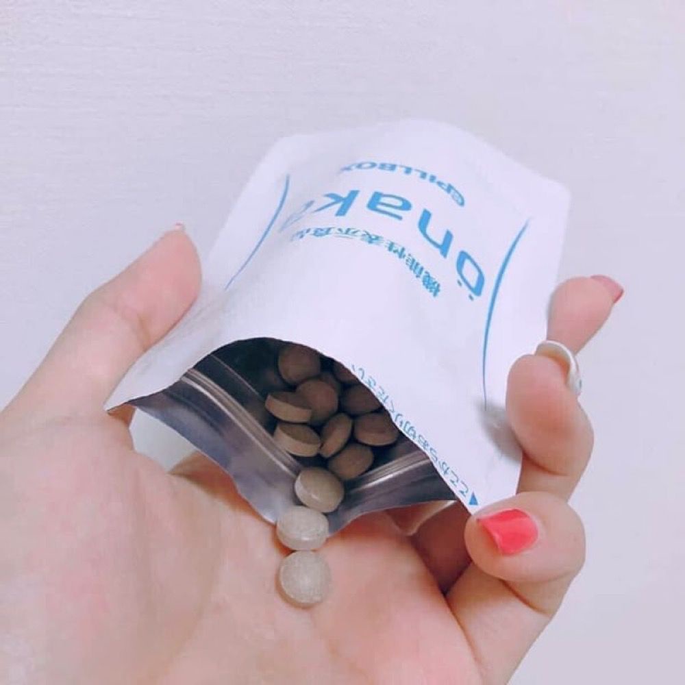 Viên giảm mỡ bụng Onaka Pillbox, giảm cân Onaka Nhật Bản 60 viên