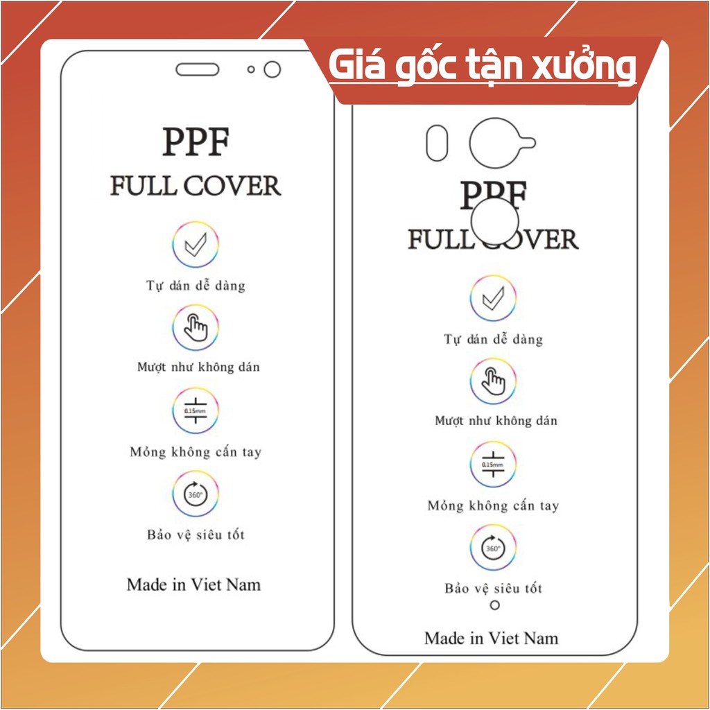 Dán dẻo PPF HTC U11 Plus