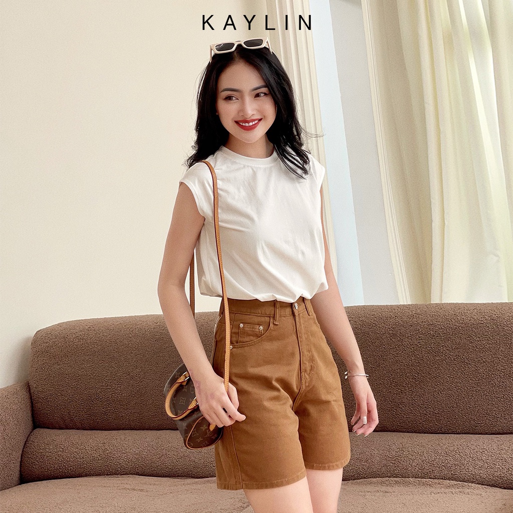 Quần Short nữ Jean ngố form rộng cực chất KAYLIN - N1179