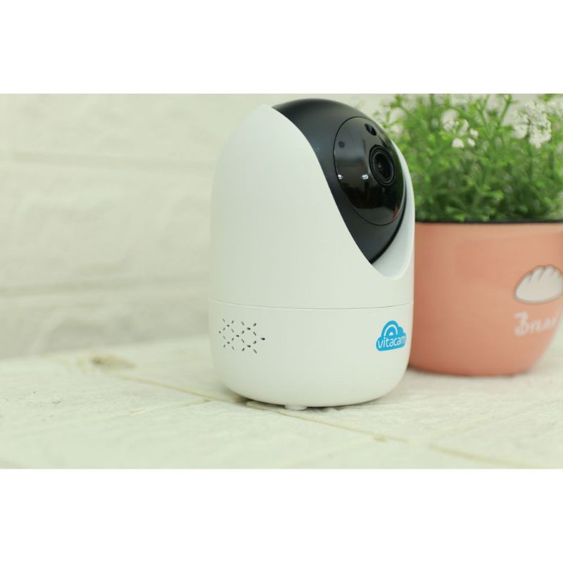 Camera IP Wifi Vitacam C1290 (New 2021) 3.0Mp Ultra HD, Quan Sát Ban Đêm Xoay 360 Độ