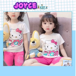 COMBO BỘ ĐỒ MẶC NHÀ CHO BÉ GÁI TỪ 12- 24KG