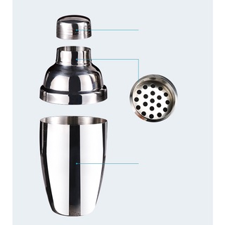 (550ml) Bình lắc pha chế shaker 550ml, bằng inox